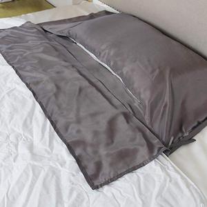 Fodera per <span class=keywords><strong>sacco</strong></span> a pelo con cerniera in cotone con doppia cerniera e borsa per il trasporto a tutta lunghezza - Product Image 2