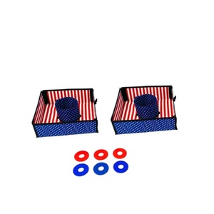 Outbound ráp máy giặt quăng Tic Tac Toe trò chơi đặt 2 trong 1 túi Đậu - Product Image 4