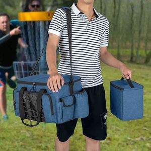 Bolsa de Disc Golf de Alta Calidad con Muestra Gratis, Bolso de Mano y Bandolera con Capacidad para 25 Discos, con Bolsa Refrigerante y Bolsillos de Almacenamiento Adicionales - Product Image 6