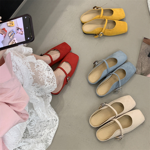 2025 New Elegant Slip-on Comfortable Women's Shoes Southeast Asian Style Fashionable Sexy Breathable Ballet <b>Flats</b> - Product Image 1