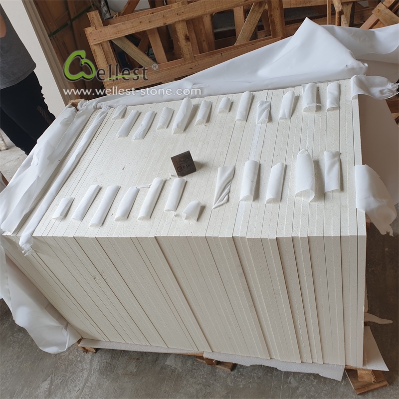 Цены на белый известняк Bianco Botticino известняк элегантный белый бежевый известняковый пол для высококачественного интерьера