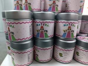 تخصيص مسحوق ماتشا الاحتفالي الفاخر بوزن 30 جرام/50 جرام في علبة معدنية - Product Image 4