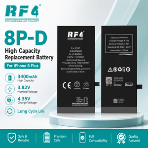 Batteria di Ricambio RF4 di Qualità OEM per <span class=keywords><strong>iPhone</strong></span> 7G 7P 8G 8P, 500 Cicli, 100% Salute della Batteria, Cella agli Ioni di Litio - Product Image 3