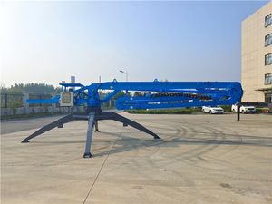 Grue mobile hydraulique autoportante JIUHE pour le placement de béton, 15m, 17m, 21m, bras de distribution de béton - Product Image 2