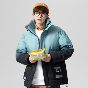 Chaud shad couleur hommes gonflés doudoune hiver veste matelassée hiver doudoune - Product Image 3
