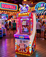 Mesin Game Arcade Redemption dengan Tingkat Kesulitan yang Dapat Disesuaikan, Mekanisme Koin yang Stabil, dan Sistem Penjatuhan Koin