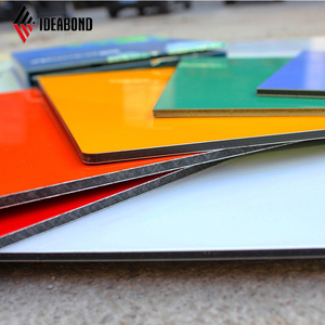 Revêtement en ACP de <span class=keywords><strong>couleur</strong></span> unie, plaque composite en aluminium revêtue de PVDF pour mur-rideau, finition de <span class=keywords><strong>maison</strong></span> et décoration extérieure - Product Image 2