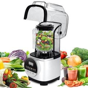 2L đa năng an toàn im lặng nước ép trái cây Máy xay sinh tố tốt cho sinh tố Các yên tĩnh Máy xay sinh tố âm thanh hộp bằng chứng cho Chopper Máy xay sinh tố - Product Image 6