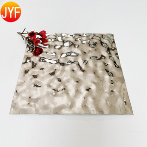 H6004 304 # in acciaio <span class=keywords><strong>inox</strong></span> Ripple foglio di acqua ondulato pannello sottile <span class=keywords><strong>lamiera</strong></span> di metallo - Product Image 2