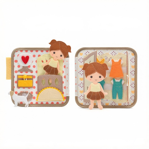 <span class=keywords><strong>Libro</strong></span> de Actividades Montessori de Fieltro para Niños de 5 <span class=keywords><strong>a</strong></span> 7 <span class=keywords><strong>A</strong></span>ños, <span class=keywords><strong>Libro</strong></span> Educativo Silencioso, Juguetes de Aprendizaje Temprano, Logotipo Personalizado, Colorido - Product Image 3