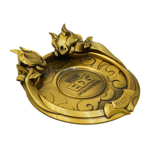 Adorno Metálico de Latón Antiguo de Estilo Vintage, Accesorios para Juegos, Recuerdo de Juego, Trofeo de Juego para Colección - Product Image 4