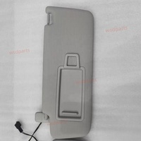 Pare-soleil avec miroir de maquillage lumineux pour VW Golf 7 Lamando Arteon Passat B8 T-Roc Tharu Gris/Noir Disponible