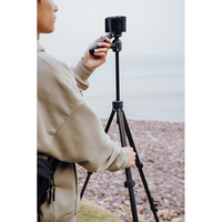 Prix raisonnable Meilleure Qualité Caméra Vidéo Trépied Mobile Trépied Stand Avec Fluide Pan Head Trépied