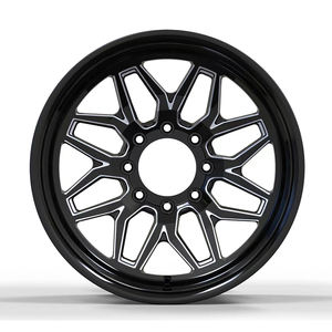 Llantas de coche todoterreno personalizadas <span class=keywords><strong>18</strong></span> 19 20 21 22 23 24 pulgadas 8x165,<span class=keywords><strong>1</strong></span> 8x170 ruedas forjadas de aleación de aluminio negro plato profundo para <span class=keywords><strong>Dodge</strong></span> <span class=keywords><strong>Ram</strong></span> - Product Image 2