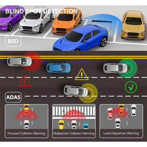 Dashcam à 4 objectifs 1080P en streaming avec ADAS BSD WiFi Ultra Night Vision 24H Time - Lapse Monitoring Real-Time-Time Storage for Car - Product Image 4