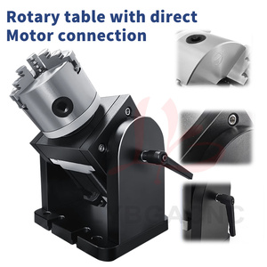 Eje Rotatorio de 3 Garras LY Motor de Conexión Directa 86F-80D/80/100/125MM, Fijación Precisa 180 Ajustable para Marcado Láser - Product Image 4