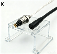Connecteur sous-marin Subconn MCBH6M MCIL6F en acier inoxydable pour câble humide, connecteur pliable pour ROV