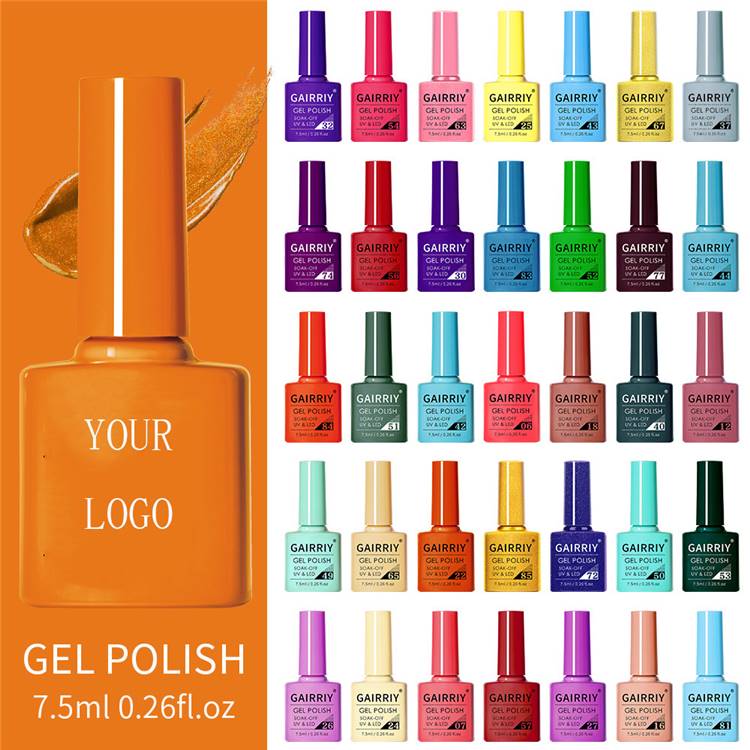 88 цветов бутылка 7,5 мл УФ светодиодный Oem чистый лак долговечный салонный арт инструменты гель лак для ногтей