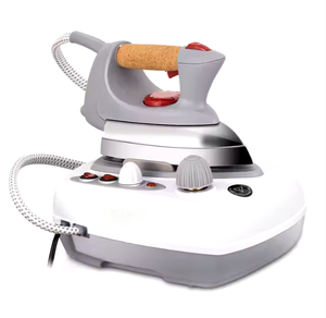 Fer à vapeur électrique 2000W, station vapeur professionnelle, semelle en céramique et aluminium, design rétro, cordon de 1,5m, entretien des vêtements domestique, antiadhésif - Product Image 6