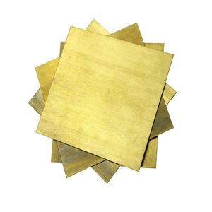 Hoja de latón pulido H62 Acabado de espejo 0,5mm-10mm Placa de cobre amarillo antideslustre para revestimiento de paredes - Product Image 5