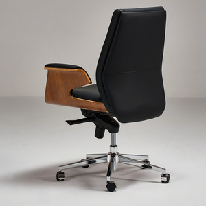 Silla de Oficina Ejecutiva de Lujo con Respaldo Alto y Función Reclinable, Silla de Oficina Ergonómica Moderna para Jefes - Product Image 4