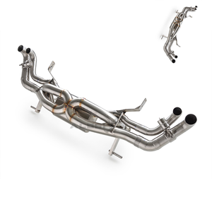 ระบบท่อไอเสียแบบ Catback วาล์วสุญญากาศประสิทธิภาพสูง สำหรับ <span class=keywords><strong>Audi</strong></span> <span class=keywords><strong>R8</strong></span> V8 BYH 4.2L V8 ปี 2006-2015 วัสดุ SS304 เสียงแบบสปอร์ต V8 - Product Image 4