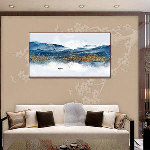 لوحة جدارية عصرية لنمط المجرد لتزيين غرفة المعيشة والمساحة لغرفة النوم صناعة صينية جديدة بتصميم بسيط وحديث - Product Image 5