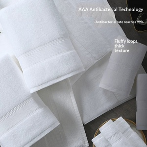 Serviettes de bain d'hôtel cinq <span class=keywords><strong>étoile</strong></span>s, ultra-absorbantes, technologie anti-déchirure, usage domestique, haut de gamme, blanches, motif uni, pour salons de beauté, serviettes de <span class=keywords><strong>piscine</strong></span> - Product Image 3