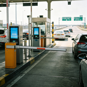 ระบบอ่านป้ายทะเบียนรถยนต์ด้วยกล้อง ANPR เครื่องอ่าน RFID ประตูรั้วระบบเก็บค่าผ่านทาง ระบบชำระเงินค่าผ่านทาง ฮาร์ดแวร์และซอฟต์แวร์ที่ปรับแต่งได้สำหรับจุดเก็บค่าผ่านทาง - Product Image 1