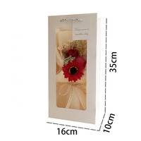 Cadeau de Saint Valentin Bouquet de Fleurs de Savon Artificiel pour Cadeaux de Fête des Mères Autre Décoration de Mariage