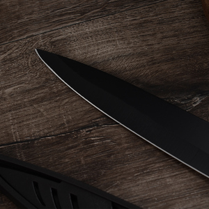 Cuchillo de Cocina Japonés de Acero Inoxidable 3cr13, Mango de Plástico Negro Sowoll, Paquete de 6 Piezas, Venta al por Mayor, Éxito de Ventas en AliExpress - Product Image 6