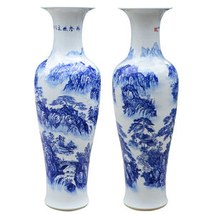 Vases décoratifs en céramique <span class=keywords><strong>de</strong></span> grande taille, peints à la main, en porcelaine chinoise, <span class=keywords><strong>de</strong></span> 2 mètres <span class=keywords><strong>de</strong></span> <span class=keywords><strong>haut</strong></span> - Product Image 4