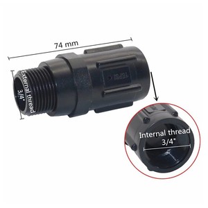 Régulateur <span class=keywords><strong>de</strong></span> <span class=keywords><strong>pression</strong></span> d'irrigation goutte-à-goutte préréglé 3/4'' fileté 15PSI-45PSI - Product Image 2