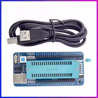 Carte mère STC89C52 avec module de téléchargement USB vers TTL, architecture 8051, 8 Ko de mémoire Flash, cristal 11.0592 MHz, MCU STC uniquement