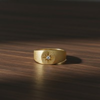 Bague en argent S925 à six branches en étoile, sertie de moissanite, best-seller, fabriquée en Italie selon la technique Buchillasi, micro-pavée