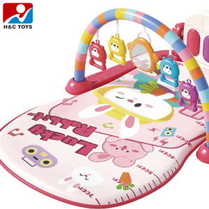 Manta de piano con pie de conejo de la suerte para niños, iegged cuatro pies de fitness, piano, marco de fitness para bebés, productos para bebés - Product Image 2