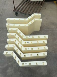 Reusable Recyclable ABS <b>Plastic</b> Formwork Strip Foundation Lightweight Modular Ground Beam Shuttering High Strength 100+ - Product Image 3
