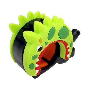 BRIVIGA - <span class=keywords><strong>Timbre</strong></span> de <span class=keywords><strong>Bicicleta</strong></span> <span class=keywords><strong>Infantil</strong></span> con Diseño de Animal de Dibujos Animados, Sonido Fuerte de 80 dB, Aleación de Aluminio, para Manillares de 22,2/25,4 mm - Product Image 2