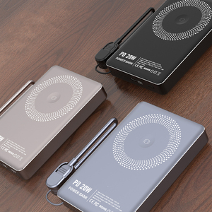 Mini PowerBank personnalisé <span class=keywords><strong>Super</strong></span> rapide 10000mAh charge sans fil PD 20W banques d'alimentation magnétiques portables <span class=keywords><strong>batterie</strong></span> <span class=keywords><strong>externe</strong></span> pour téléphone portable - Product Image 5