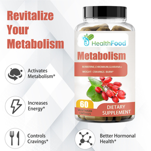 OEM ODM High Quality <b>Metabolism</b> Capsules with L-Arginine Supports Healthy Body Composition <b>Metabolism</b> Capsules - Product Image 5