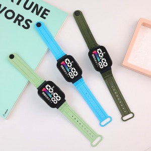 Nouvelle montre de sport LED rectangulaire personnalisée, affichage lumineux, résistante à l'eau 10m, bracelet en ABS et acrylique pour collégiens - Product Image 3