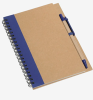 Carnet publicitaire personnalisé avec logo, recyclé, feuilles écologiques, promotionnel, vente en gros, haute qualité, cadeau