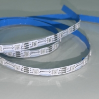 DC5V Piksel Aydınlatma Uzun Lamba Efekti Adreslenebilir Rüya Tabelası Arka Aydınlatma WS2812 Rgbic 120led 6mm Led Şerit Işıklar Programı