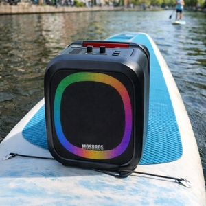 Altavoz Multimedia RGB BT Mosbros KaraBass 7K con Diámetro <span class=keywords><strong>de</strong></span> 133MM, BT V5.3 y Batería <span class=keywords><strong>de</strong></span> 12000mAh <span class=keywords><strong>para</strong></span> Exteriores - Product Image 5