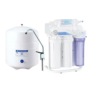 Taiwan Type Huis Ro Waterzuiveraar Systeemeenheid Met 4 Gallon Koolstofstaal Tank Ondersteunt Oem