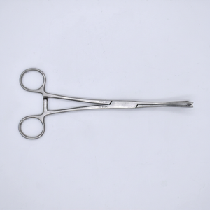 Pinzas de tejido Duval de alta calidad, 20 cm, de acero inoxidable, para agarre pulmonar, mandíbula triangular manual, pinzas intestinales, uso general - Product Image 1