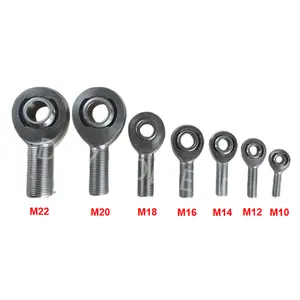 Lowest price Rod Ends M12*1.5thread stainless heim joints kits uniball cup rose joint XM12 chromoly Ball Joint JMX12T