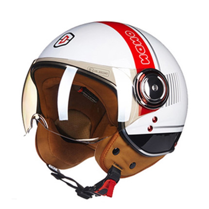 Large Stripes Glossy White/Red