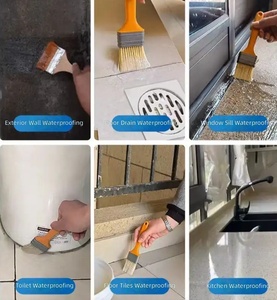 Revêtement d'étanchéité transparent, hydrofuge, peinture liquide acrylique en spray, transparente, pour murs extérieurs, rebords <span class=keywords><strong>de</strong></span> fenêtres, balcons, terrasses - Product Image 6