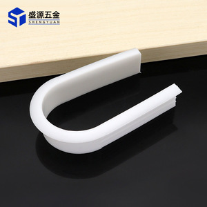 Shengyuan U-Shaped <b>Silicone</b> Sealing Ring White Drain <b>Pipe</b> Sink Cabinet Seal - Product Image 2